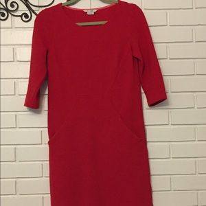 Red Boden dress with pockets